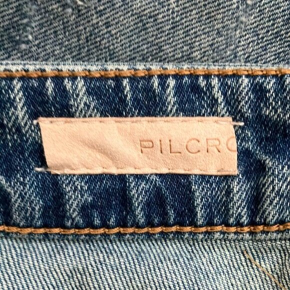 Pilcro Mid Rise Straight Leg Jeans - Picture 6 of 10